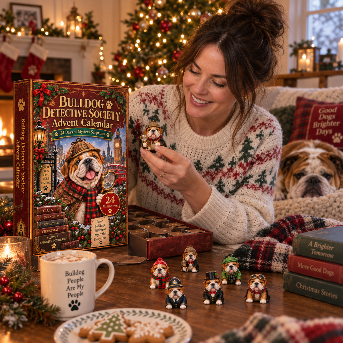 2026 Bulldog Detective Society Advent Calendar 🐶🔎 – 24 Days of Mystery & Mischief