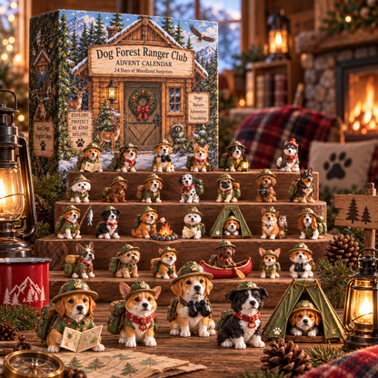 2026 Dog Forest Ranger Club Advent Calendar 🐶🌲 – 24 Days of Woodland Adventures