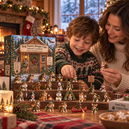 2026 Dog Forest Ranger Club Advent Calendar 🐶🌲 – 24 Days of Woodland Adventures