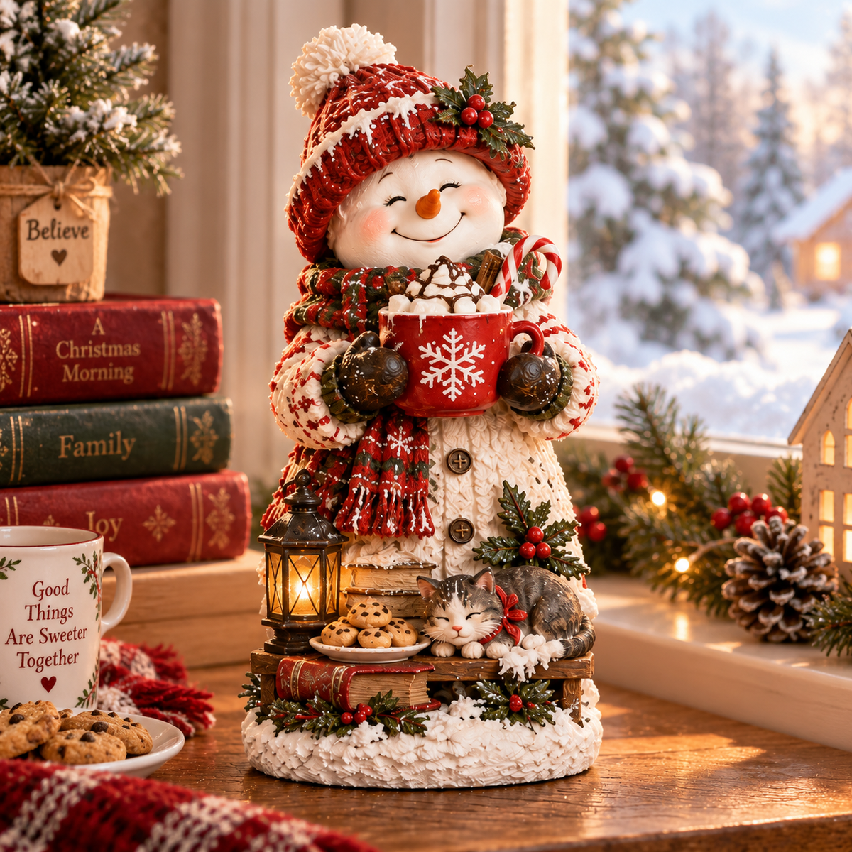 🥞 Christmas Morning Snowmen Collection | 3 Cozy Holiday Characters