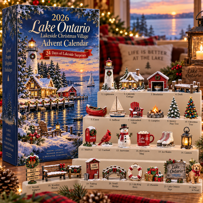 2026 Lake Ontario Christmas Village Advent Calendar 🎄🏡 – 24 Days of Lakeside Holiday Surprises