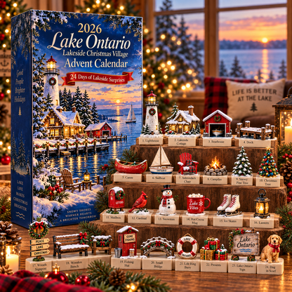 2026 Lake Ontario Christmas Village Advent Calendar 🎄🏡 – 24 Days of Lakeside Holiday Surprises