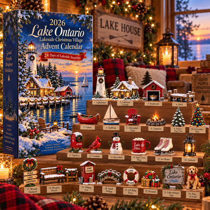 2026 Lake Ontario Christmas Village Advent Calendar 🎄🏡 – 24 Days of Lakeside Holiday Surprises