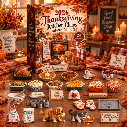 🦃 2026 Thanksgiving Kitchen Chaos Advent Calendar 🍂 – 24 Days of Festive Cooking Surprises