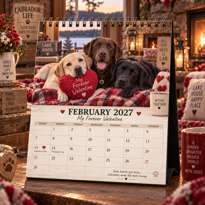 Labrador Life 2027 Calendar 🐾 | 12 Months of Adventures with Your Best Friend