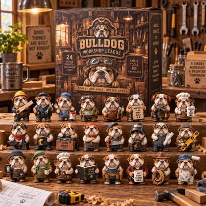 🛠️🐶 Bulldog Workshop League 2026 Advent Calendar | 24 Days of Handy Bulldog Surprises