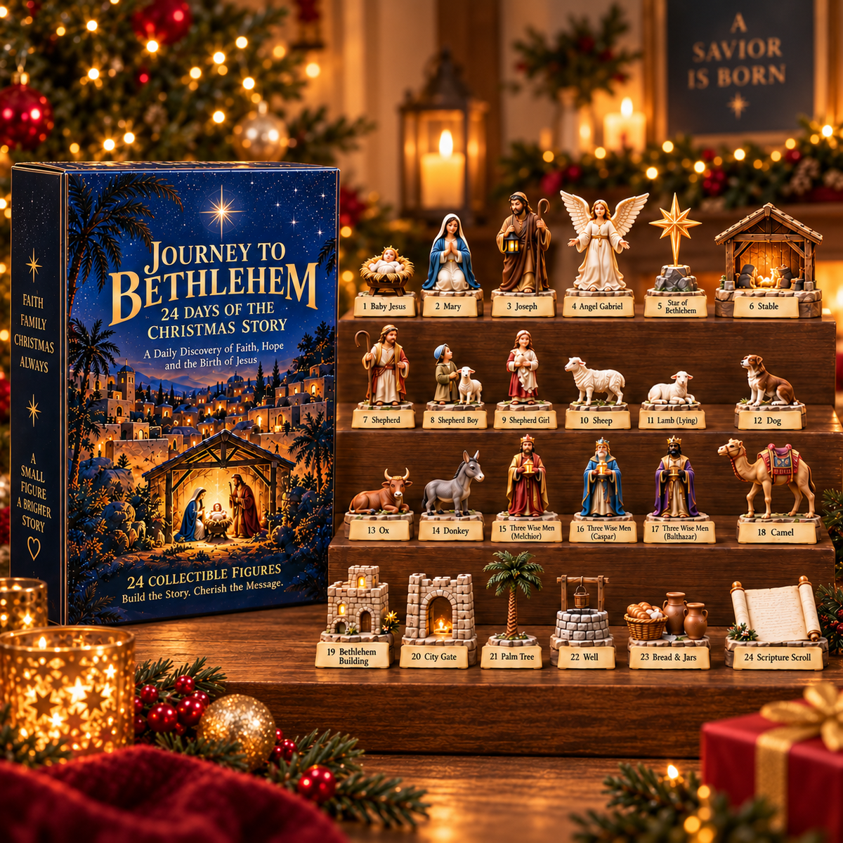 2026 Journey to Bethlehem Advent Calendar ✨ – 24 Days of the Christmas Story