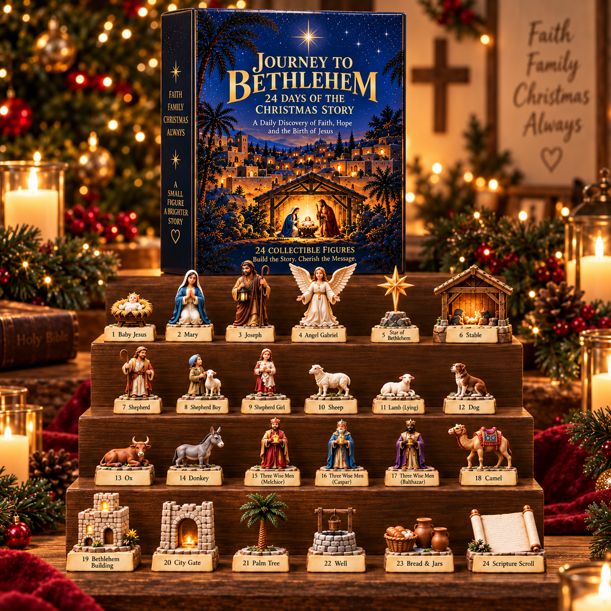 2026 Journey to Bethlehem Advent Calendar ✨ – 24 Days of the Christmas Story