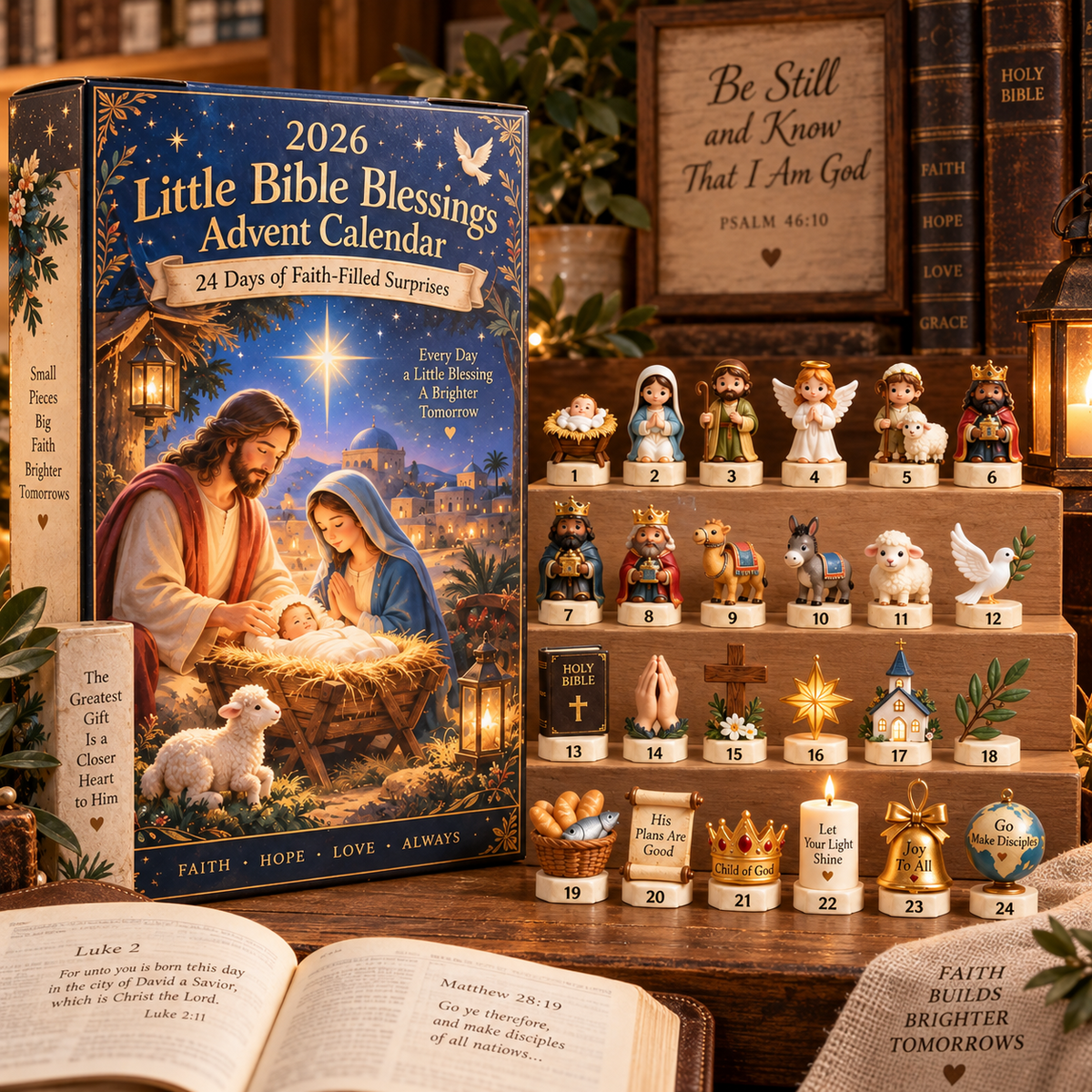 24 Little Bible Blessings faith inspired collectibles
