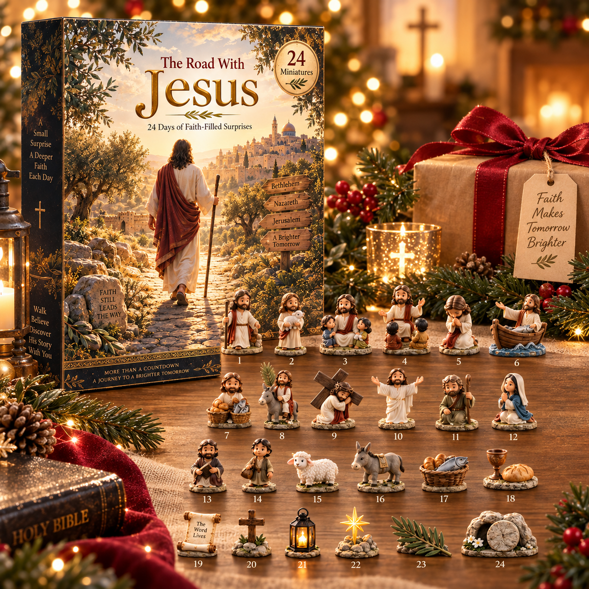 2026 The Road with Jesus Advent Calendar ✝️ – 24 Days of Faith-Filled Surprises