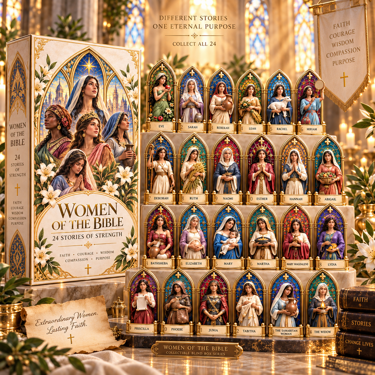 Women of the Bible Advent Calendar ✝️ – 24 Stories of Strength & Faith