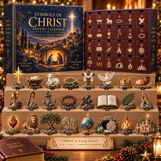 2026 Symbols of Christ Advent Calendar ✝️ – 24 Days of Faith, Hope & Meaning