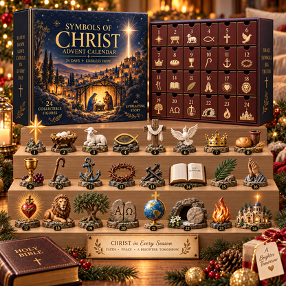 2026 Symbols of Christ Advent Calendar ✝️ – 24 Days of Faith, Hope & Meaning