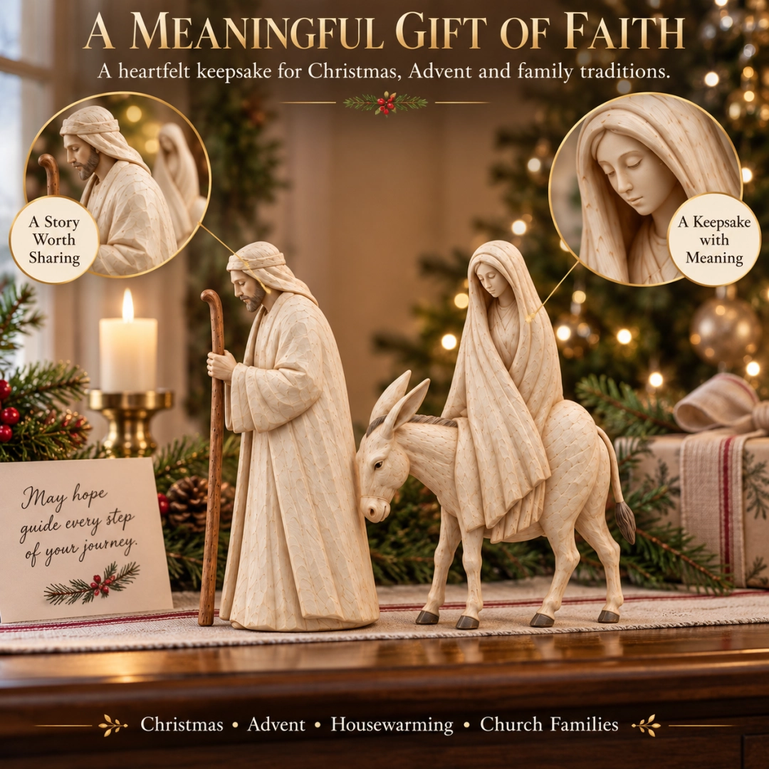 Journey to Bethlehem meaningful Christian Christmas gift