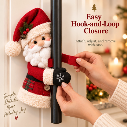 Christmas Santa & Snowman Handle Huggers – Set of 2
