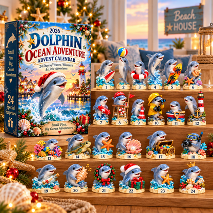 2026 Dolphin Ocean Adventure Advent Calendar 🐬🌊 – 24 Days of Waves, Wonders & Little Adventures