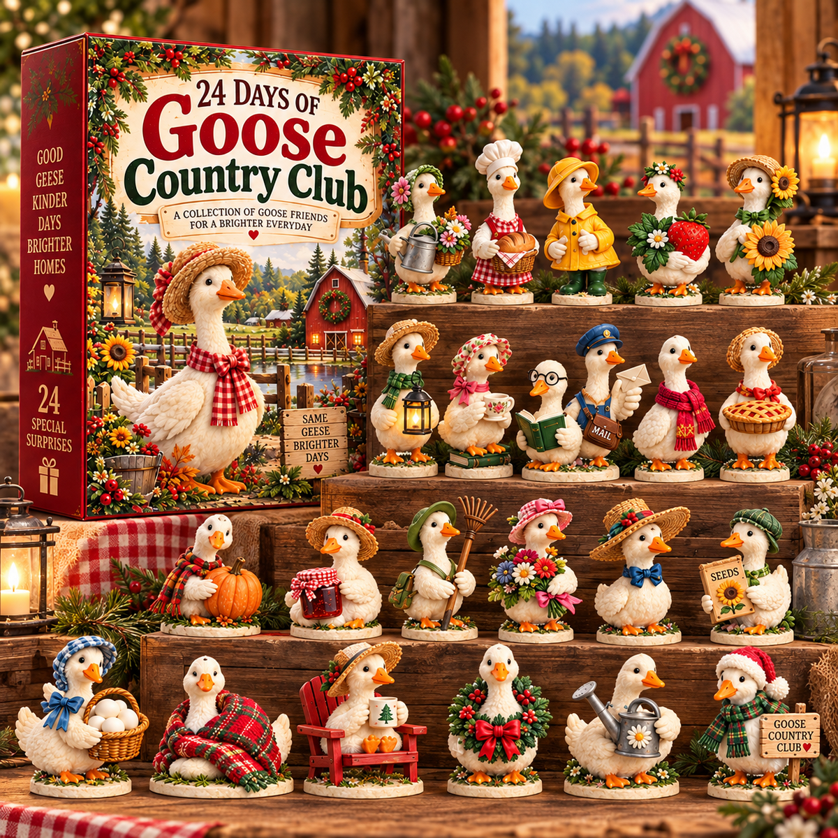 2026 Goose Country Club Advent Calendar 🪿 – 24 Days of Goose Friends for a Brighter Everyday
