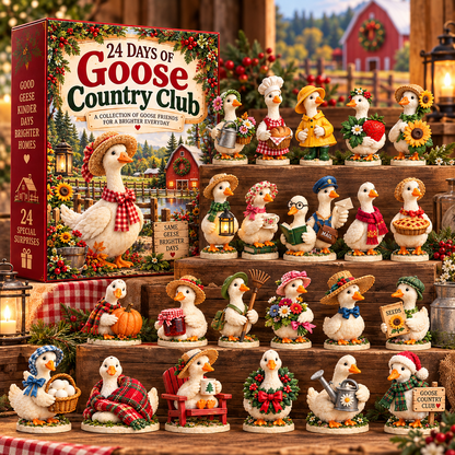 2026 Goose Country Club Advent Calendar 🪿 – 24 Days of Goose Friends for a Brighter Everyday