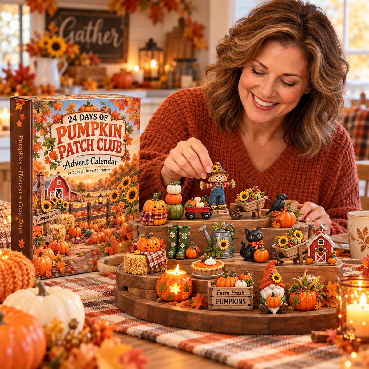 2026 Pumpkin Patch Club Advent Calendar 🎃🍂 – 24 Days of Harvest Surprises