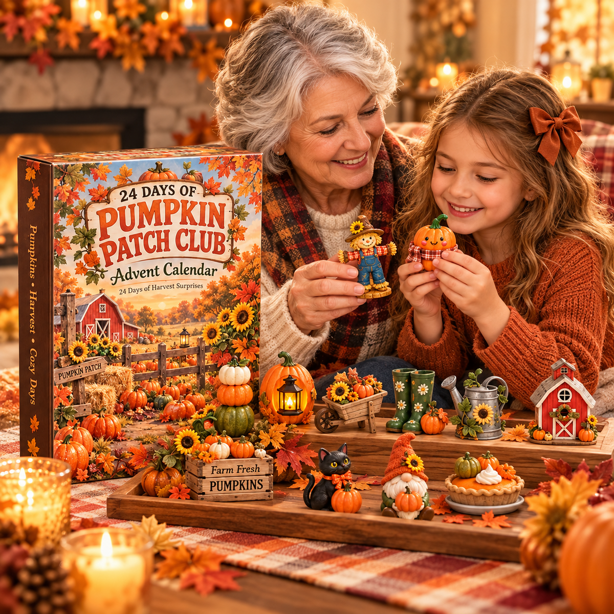 2026 Pumpkin Patch Club Advent Calendar 🎃🍂 – 24 Days of Harvest Surprises
