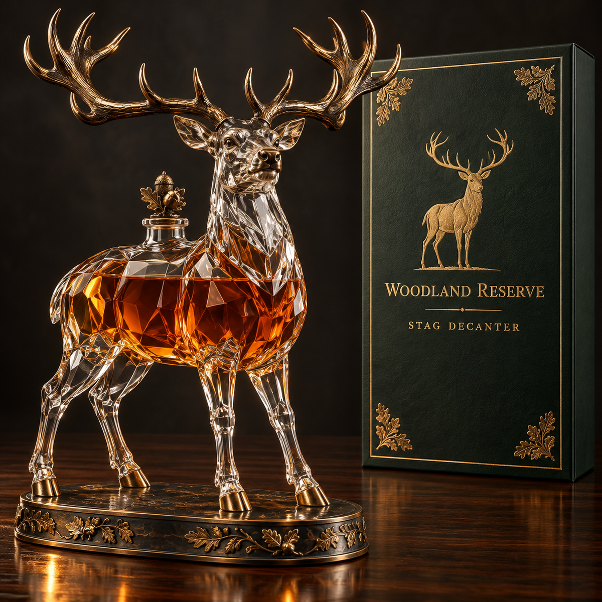 Woodland Reserve™ Stag Whiskey Decanter
