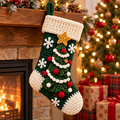 Handmade Christmas Stockings 🎄🧦 – Cozy Personalized Holiday Decor & Gift Holders