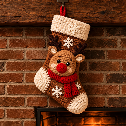 Handmade Christmas Stockings 🎄🧦 – Cozy Personalized Holiday Decor & Gift Holders