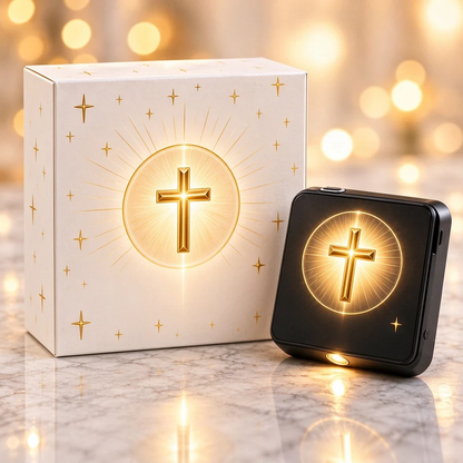 🔥Last day 50% OFF-Christian Car Door Projector Light – Golden Cross & Faith-Inspired Welcome Light