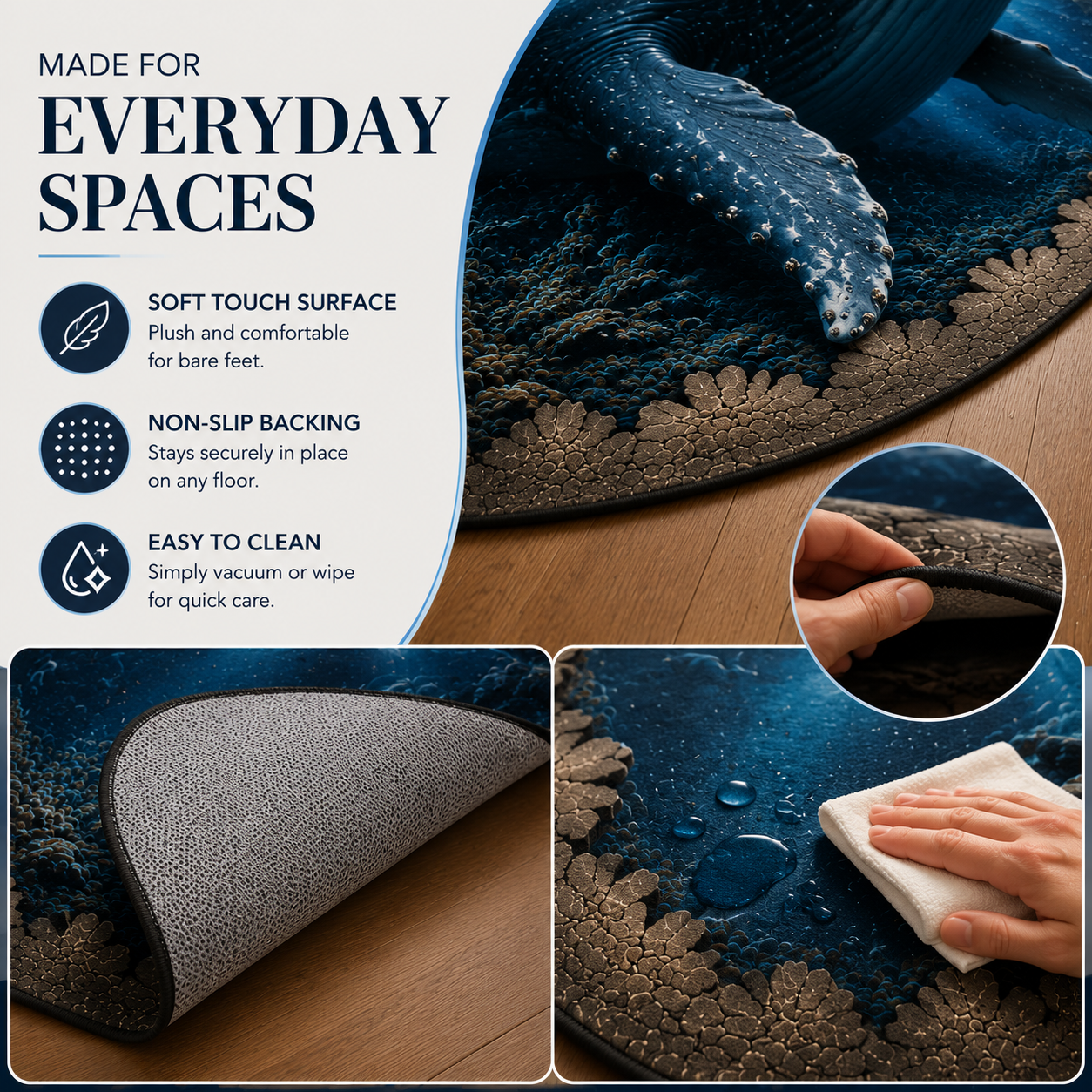 ✨🐋50% OFF Ocean Portal Illusion Rug™ - 🌊A Realistic 3D Ocean World Beneath Your Feet