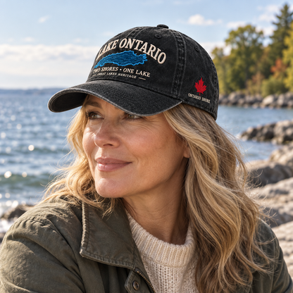 💙Lake Ontario Heritage Cap – Two Shores, One Lake
