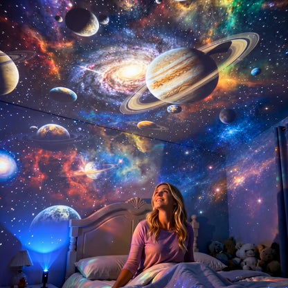 🔥Last Day Promotion 70% OFF🔥Night Light Projector 🔥- Smart Holographic Star Projector