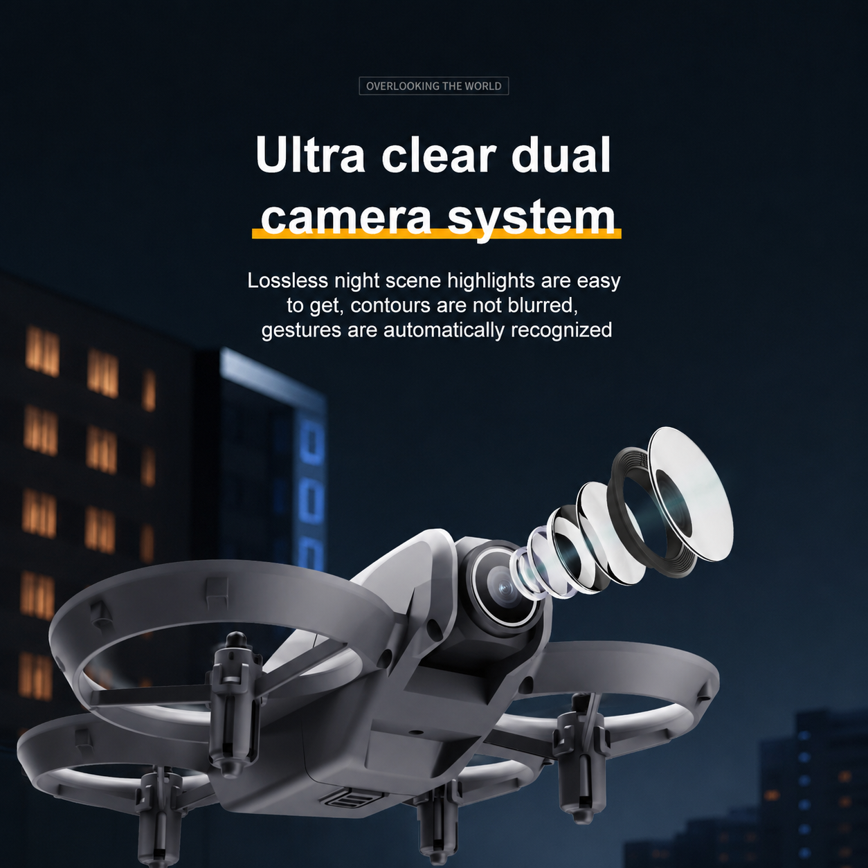 🚁 Explore The Sky with 4K HD Imaging and Intelligent GPS Control
