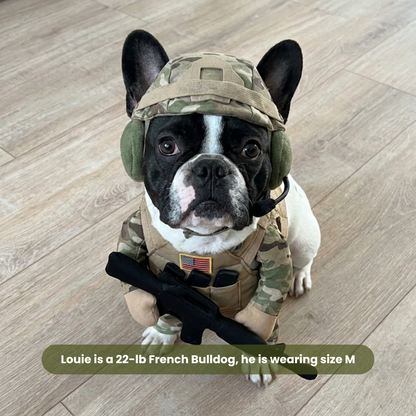 🔥 Limited-Time 50% OFF✨Pet Tactical Soldier Uniform