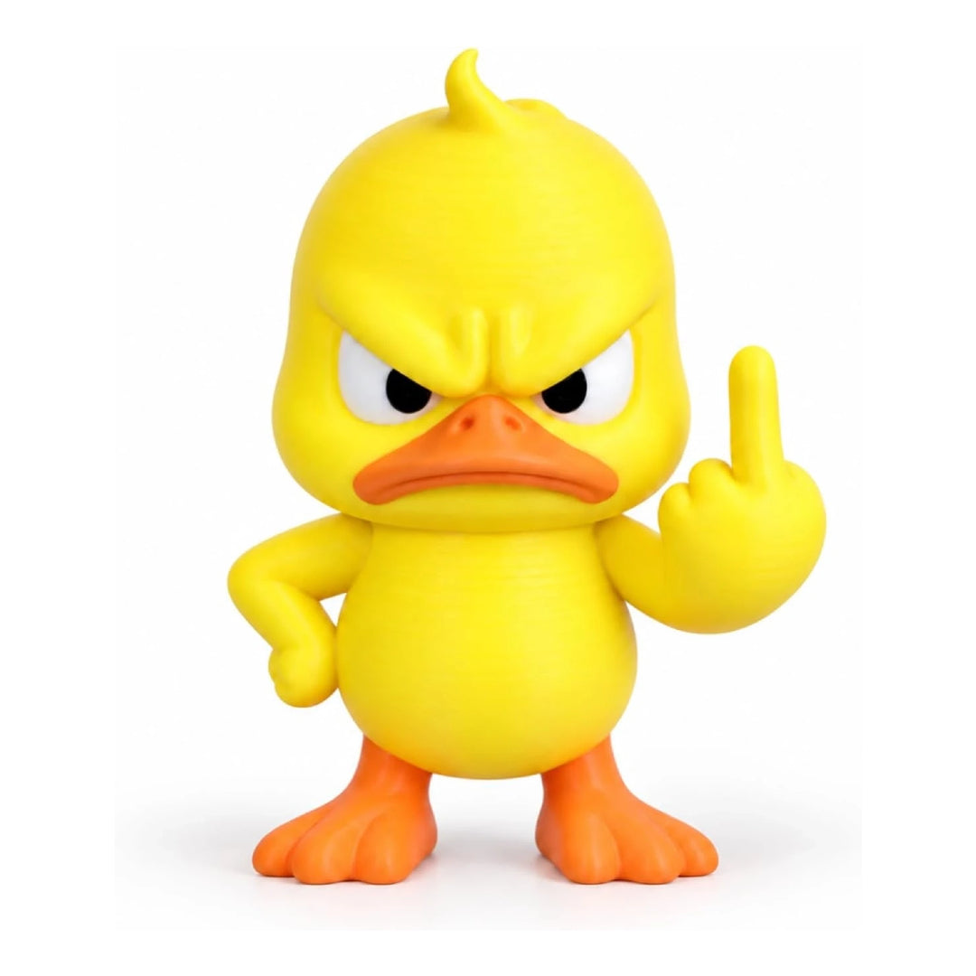Angry Duck Figurine 🦆😤 – Funny Quirky Decor for Home & Garden