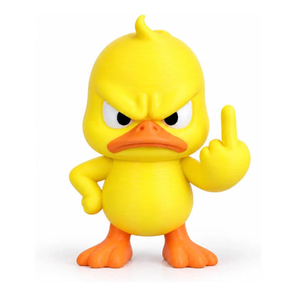Angry Duck Figurine 🦆😤 – Funny Quirky Decor for Home & Garden