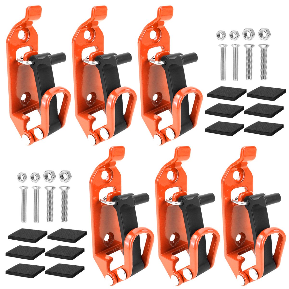 🔧All-Weather Metal Shovel Bracket | Rust-Proof Roof Rack Organizer Set – Holds Up to 124lbsA