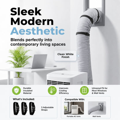 🥳2026 HOT SALE🥳💞50K+ SOLD!❄️ AC Pipe Insulation Cover –  reusable. Protects pipes & adds a clean look. Easy to install. A simple home upgrade! 🏠✨