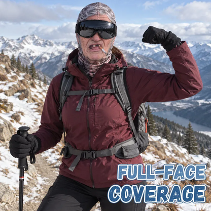 Funny Realistic Face Ski Mask – Hilarious Gear for Skiing, Riding & Outdoor Fun