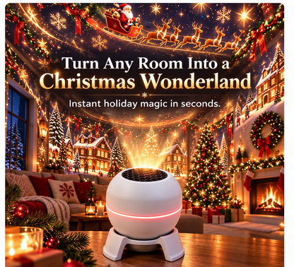 🌙✨Christmas Wonderland Projector – Fill Your Home With Holiday Magic ✨