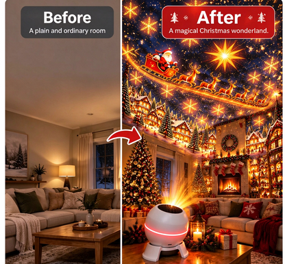 🌙✨Christmas Wonderland Projector – Fill Your Home With Holiday Magic ✨