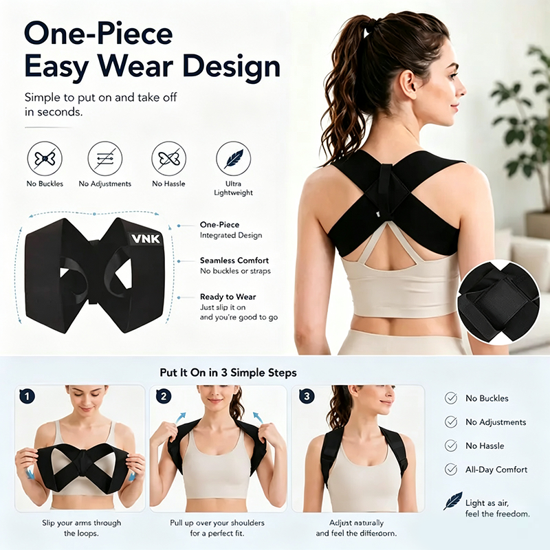Shoulder Straps Posture Support for Men & Women 🧘