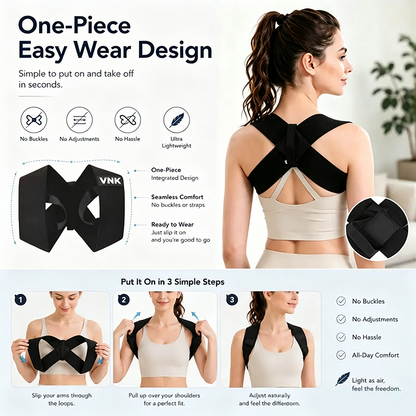 Shoulder Straps Posture Support for Men & Women 🧘