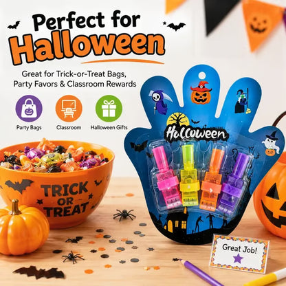 🎃 Halloween Finger Projector Lights – Mini Pattern Projector