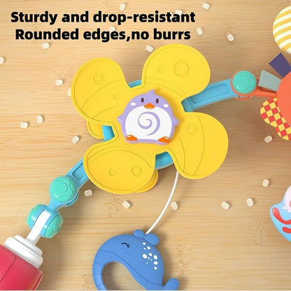 🎁Perfect Gift for Kids🎁Baby Stroller Hanging Toy, Multifunction Interactive Play Sensory Toy for Early Learning and Baby Entertainment