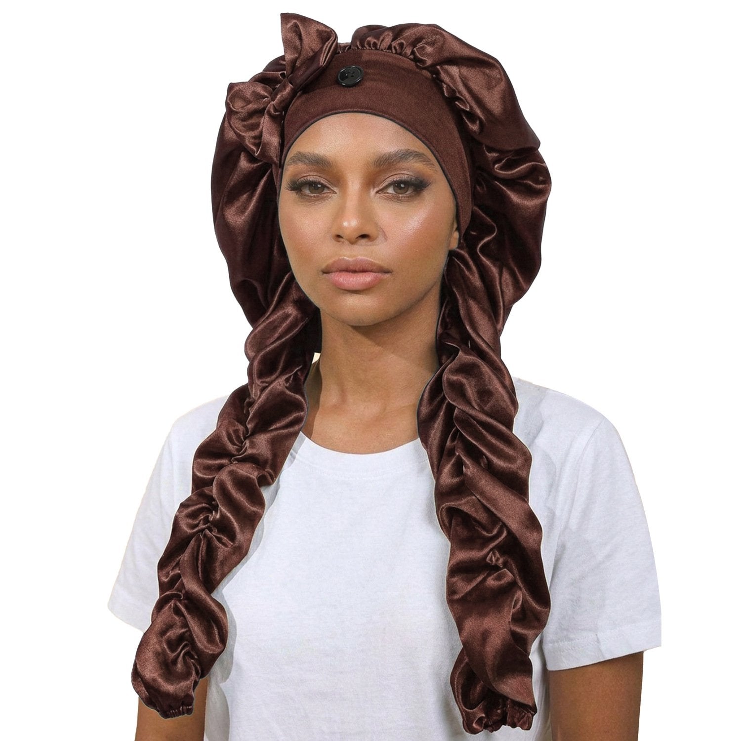 BUY 1 GET 1 FREE🔥 Silk Bonnet for Long Curly Hair