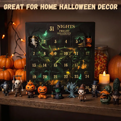 🎃2026 Halloween Countdown Advent Calendar Gift Box - 31 Nights of Fright Blindbags Surprise Set👻