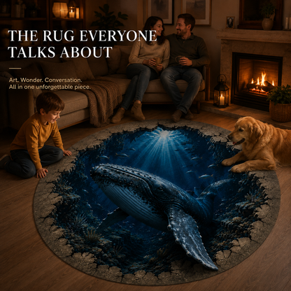 ✨🐋50% OFF Ocean Portal Illusion Rug™ - 🌊A Realistic 3D Ocean World Beneath Your Feet