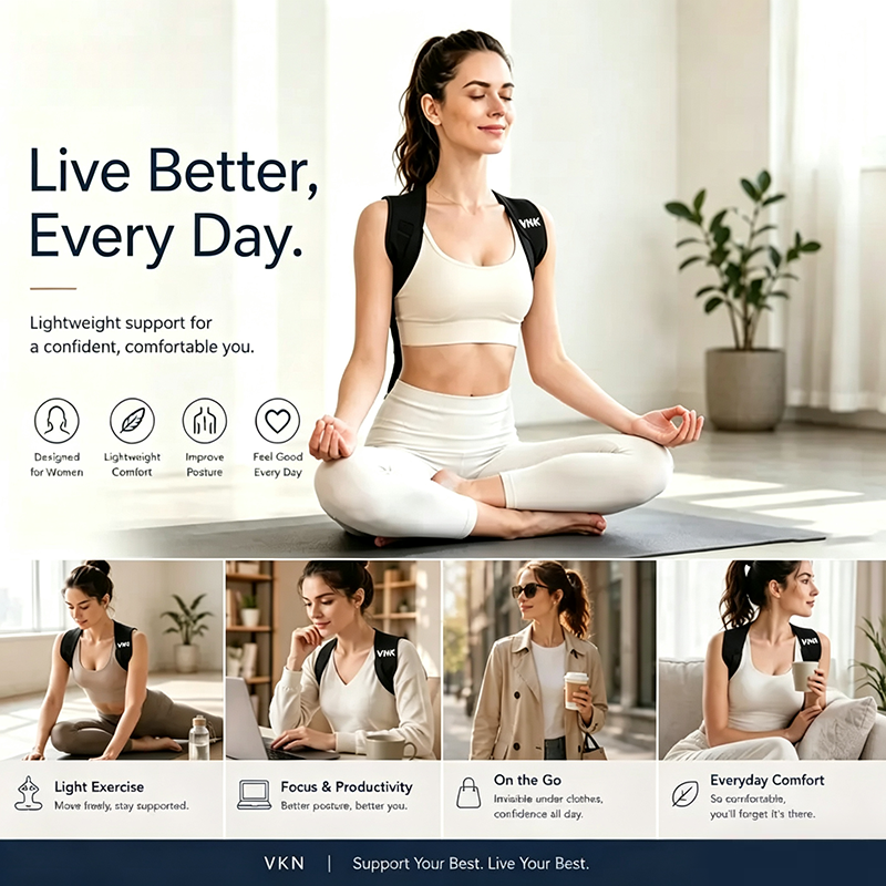 Shoulder Straps Posture Support for Men & Women 🧘