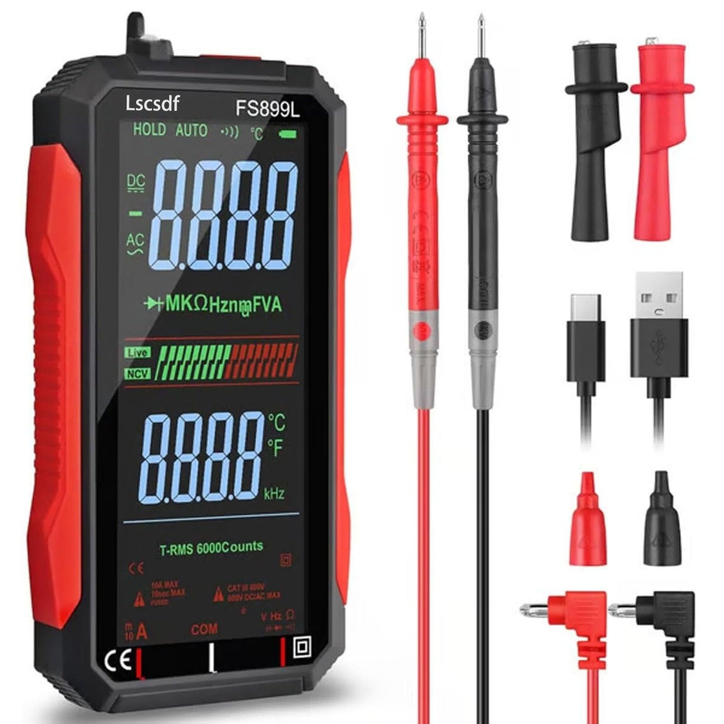 ⚡Hot Sales 49% OFF🔥USB Rechargeable Digital Multimeter