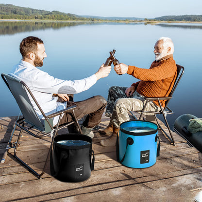 Portable Foldable Water Bucket - Perfect for Fishing, Camping, Traveling!!